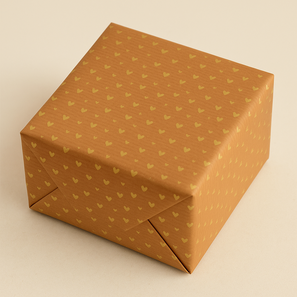 Seidenpapier •conganc gold• Herzchen