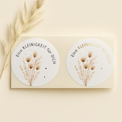 Sticker • Vintage Boho eine Kleinigkeit für dich • 10 Stk