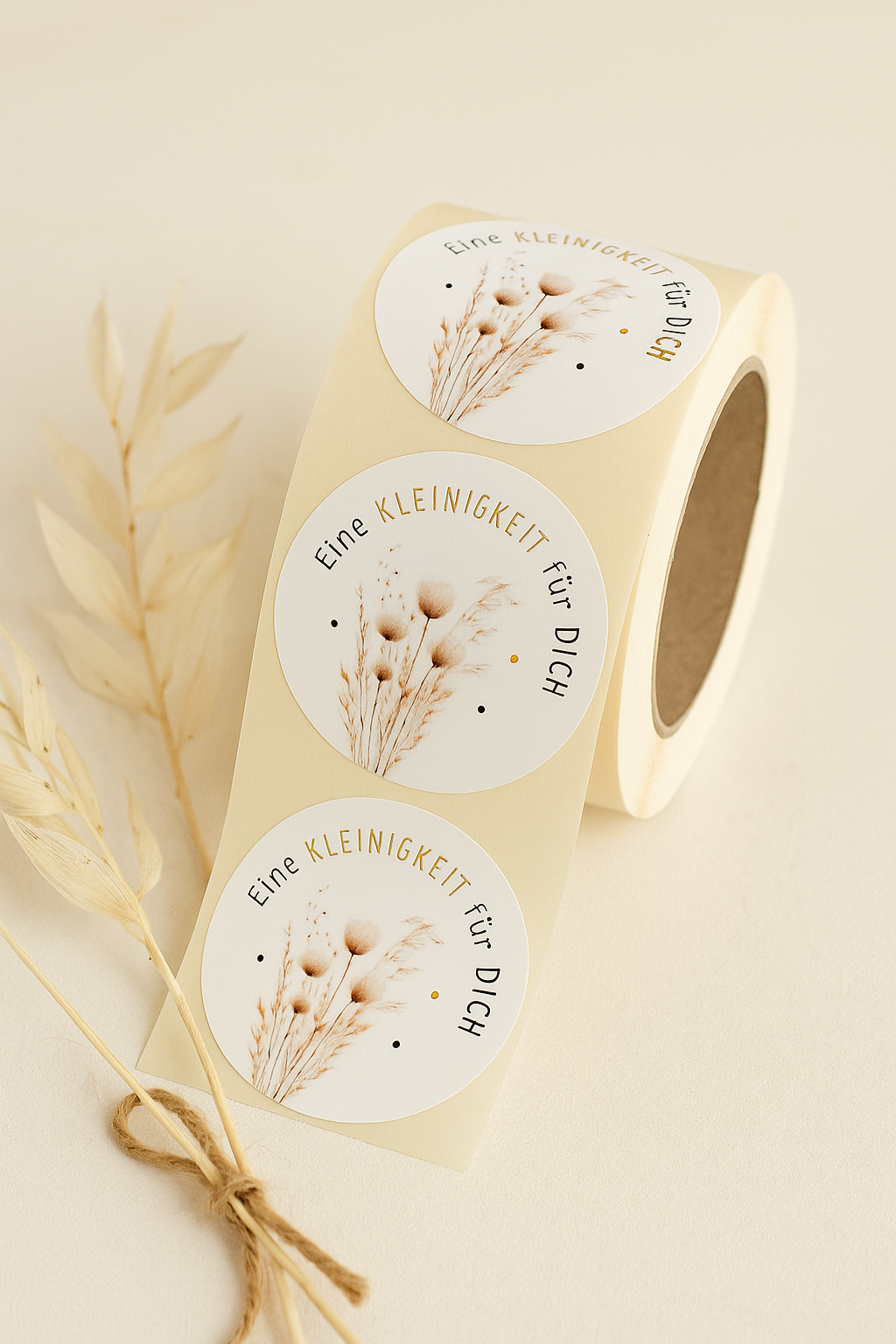 Sticker • Vintage Boho eine Kleinigkeit für dich • 10 Stk