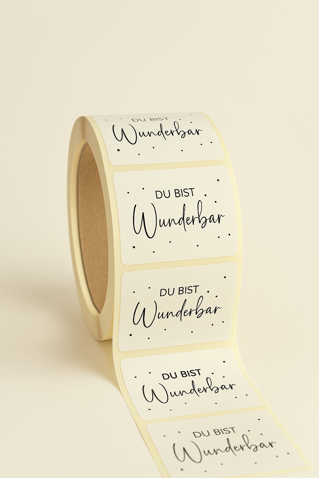 Sticker  • black & white • Du bist wunderbar 10 Stk