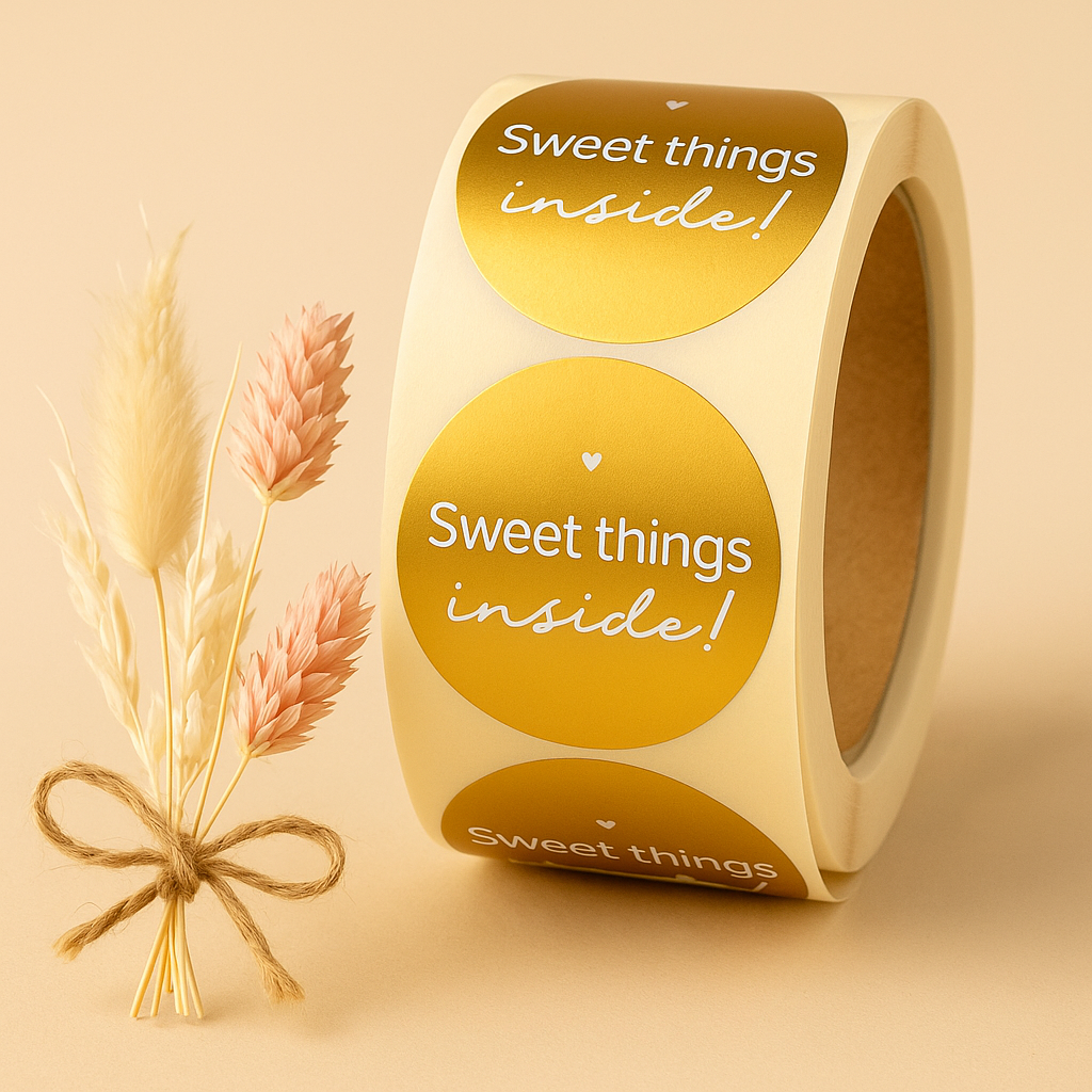 Sticker •sweet things gold• 10 Stk.