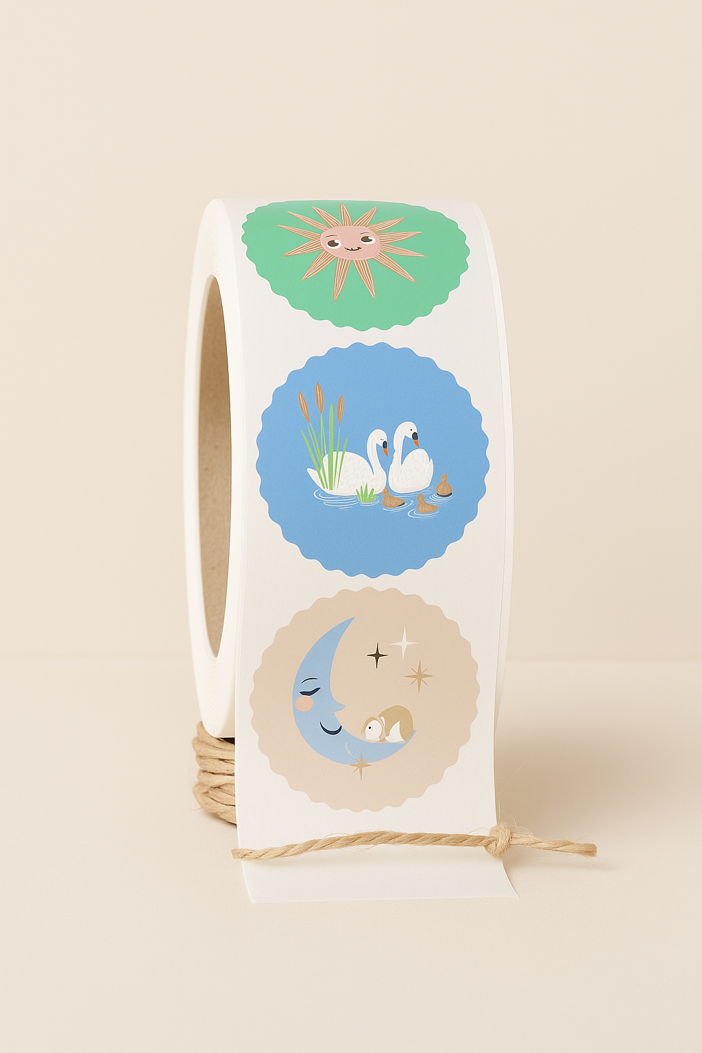 Sticker Kinder gemischt Gold 10 Stk.