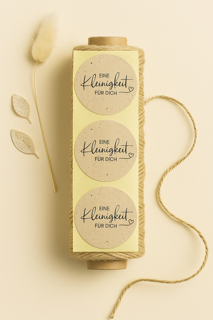 Sticker  • black & white graspapier • eine Kleinigkeit für dich 10 Stk