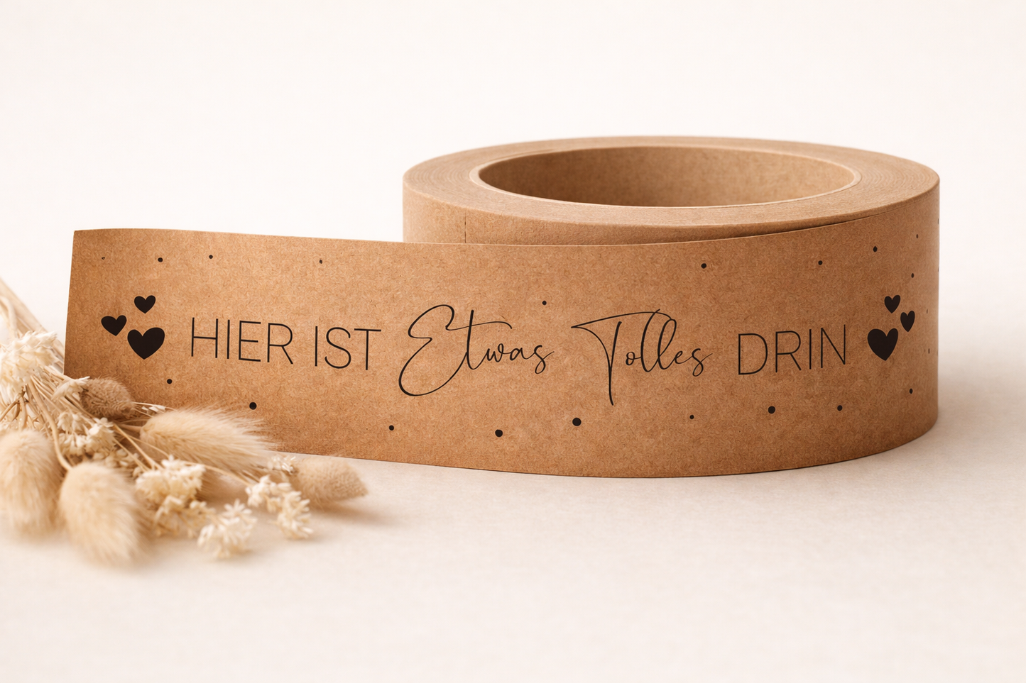 Papierklebeband 50 mm x 55 m • hier ist etwas tolles drin•