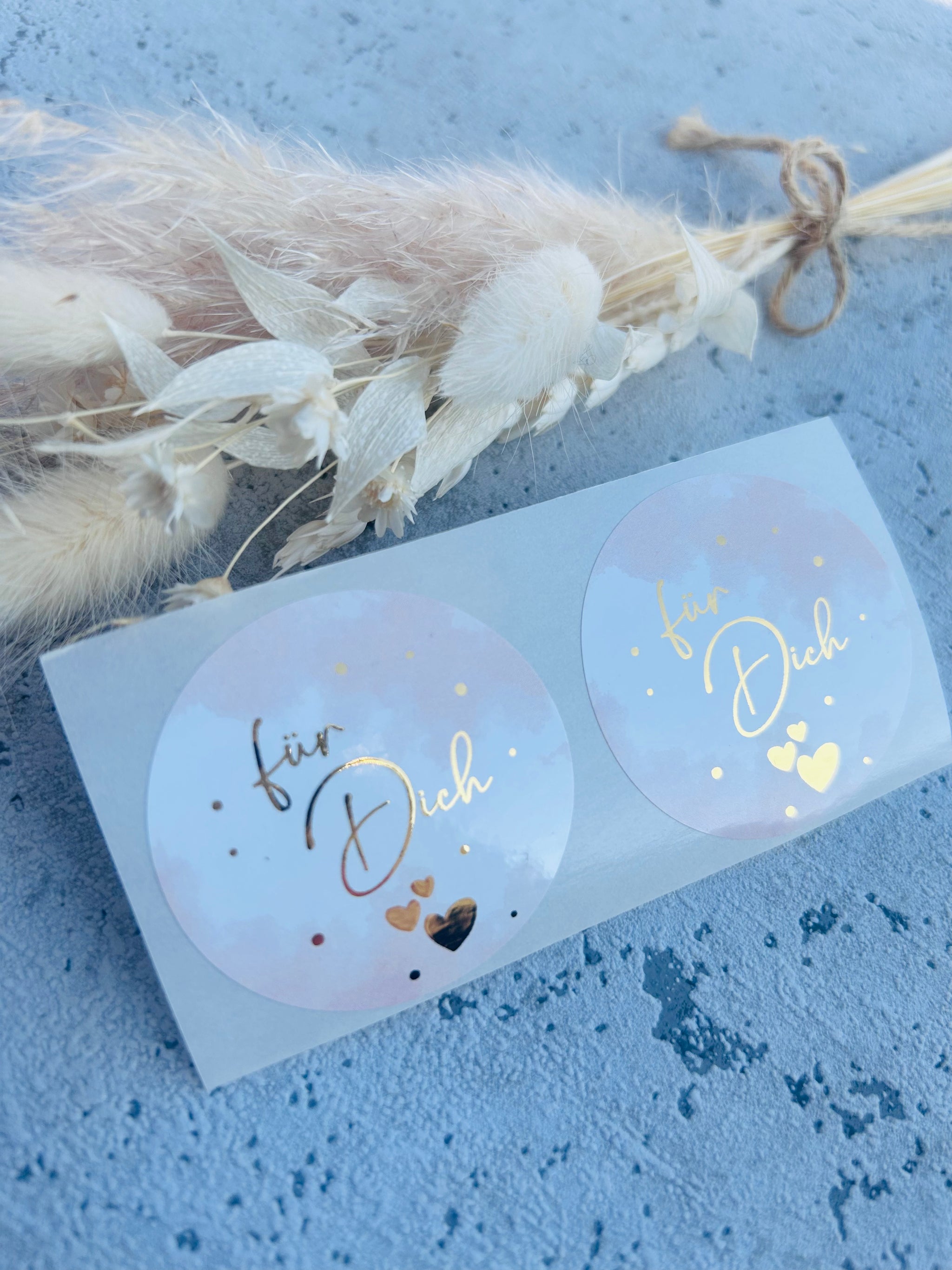 Sticker • für dich rosa • 10 Stk