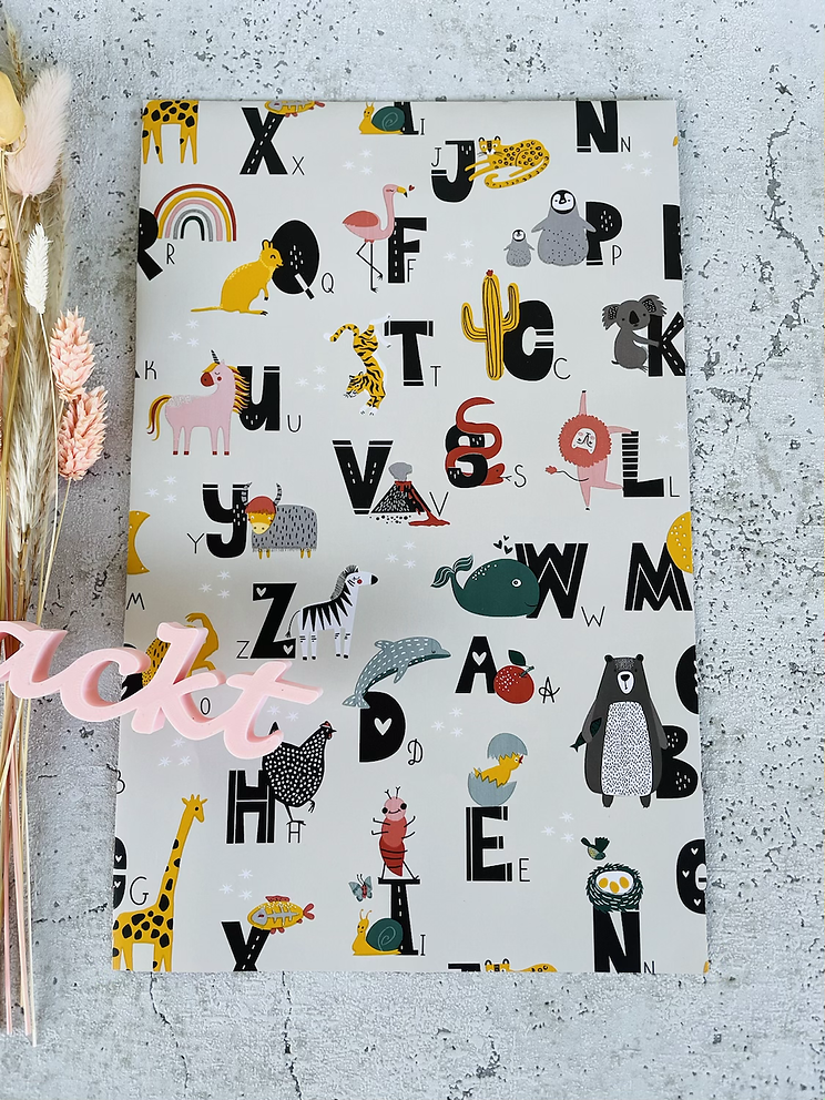 Papier Tasche •Kinder ABC•