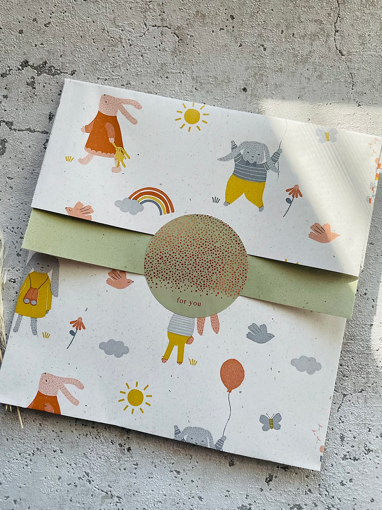 Papier Taschen  • Hasen  •