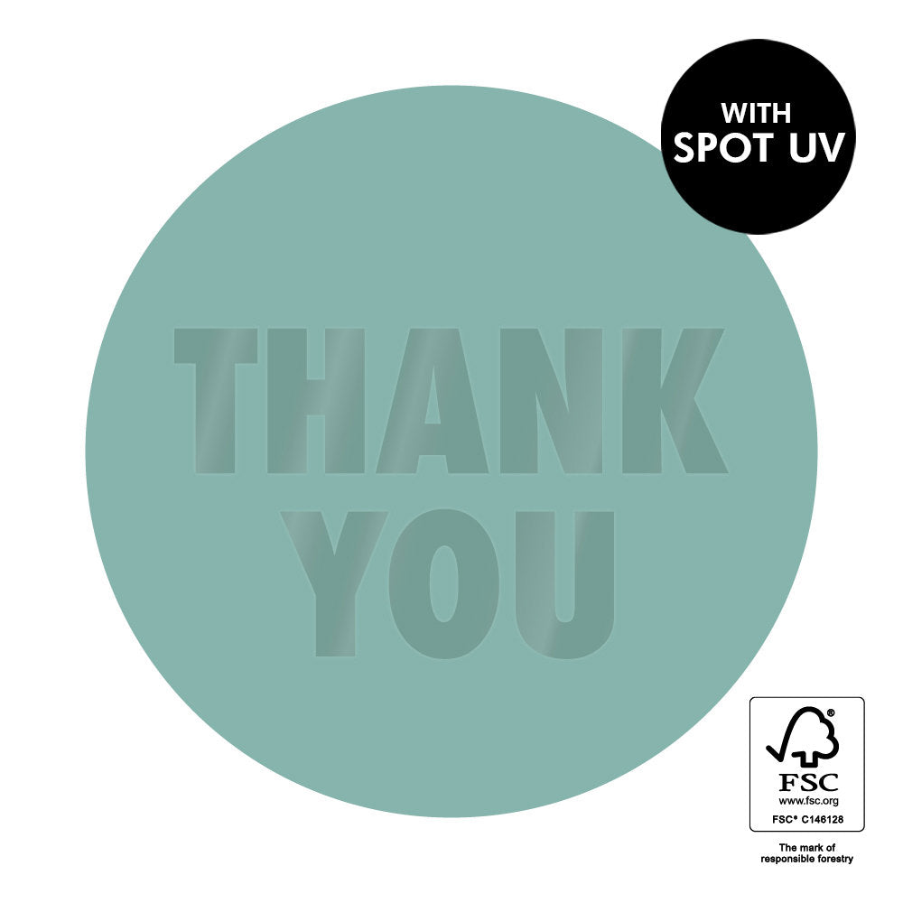 Sticker • merci • thank you • danke • uv spot 10 Stk