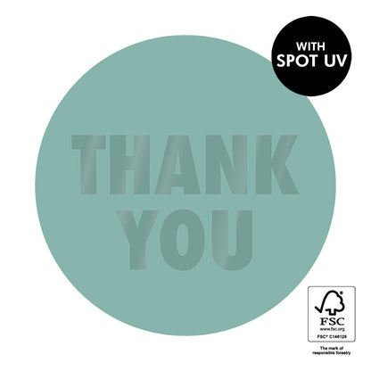 Sticker • merci • thank you • danke • uv spot 10 Stk