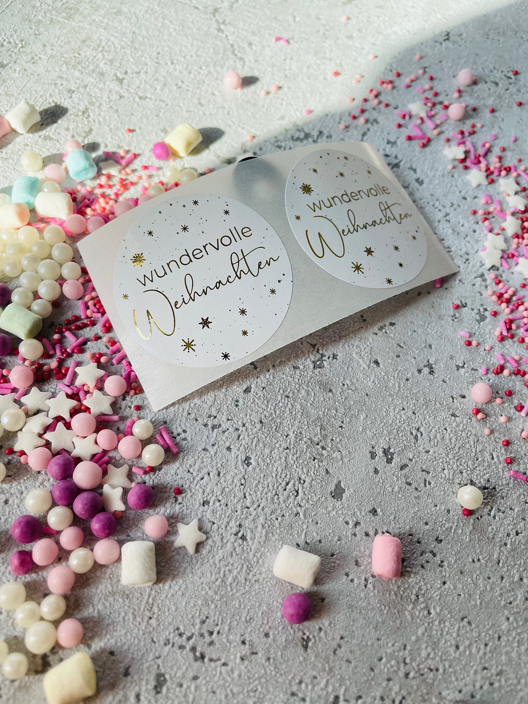 Sticker • Wundervolle Weihnachten • Eigenproduktion 10 Stk