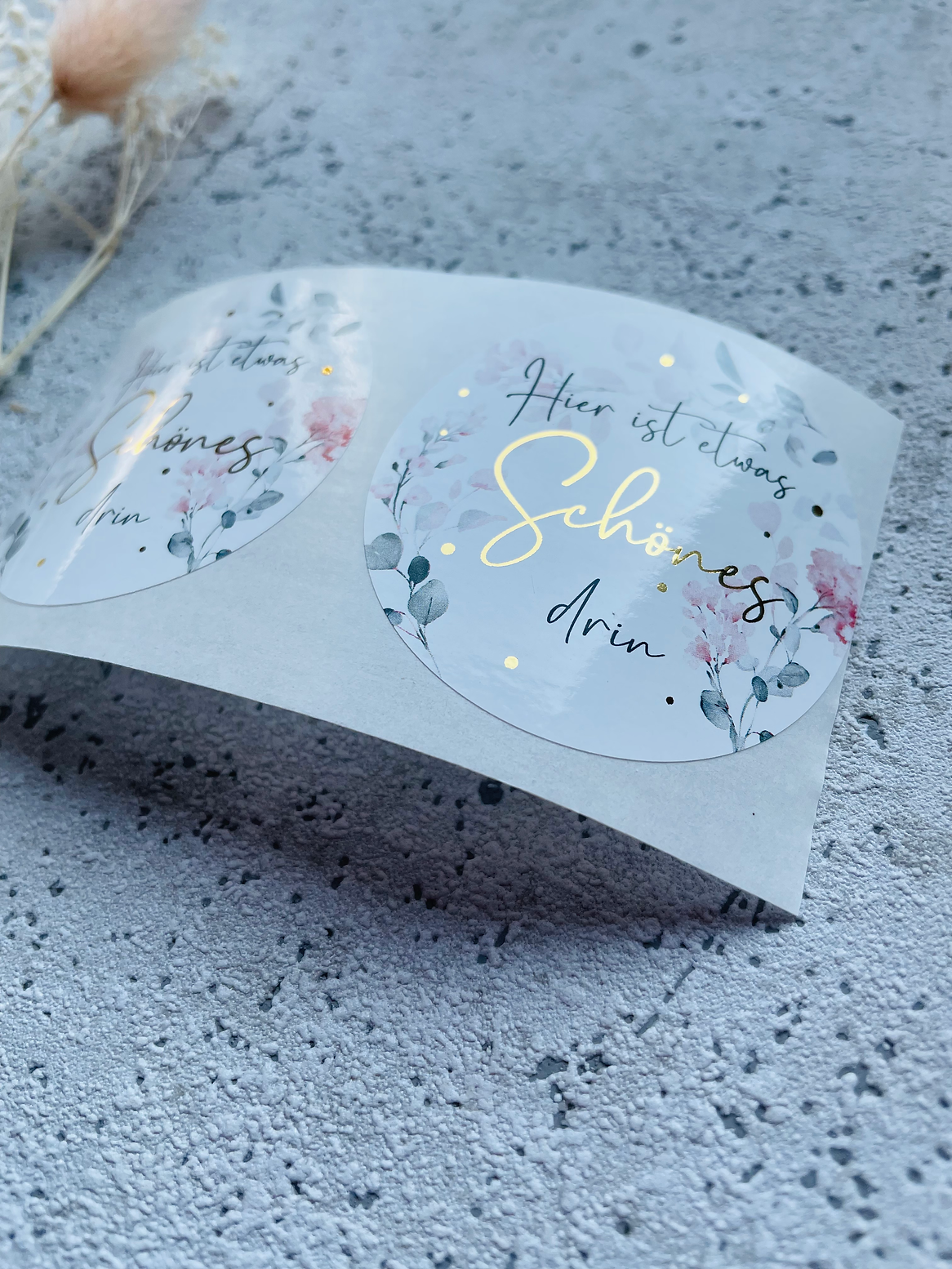 Sticker • schönes • Aquarell Flowers • 10 Stk. Eigenproduktion