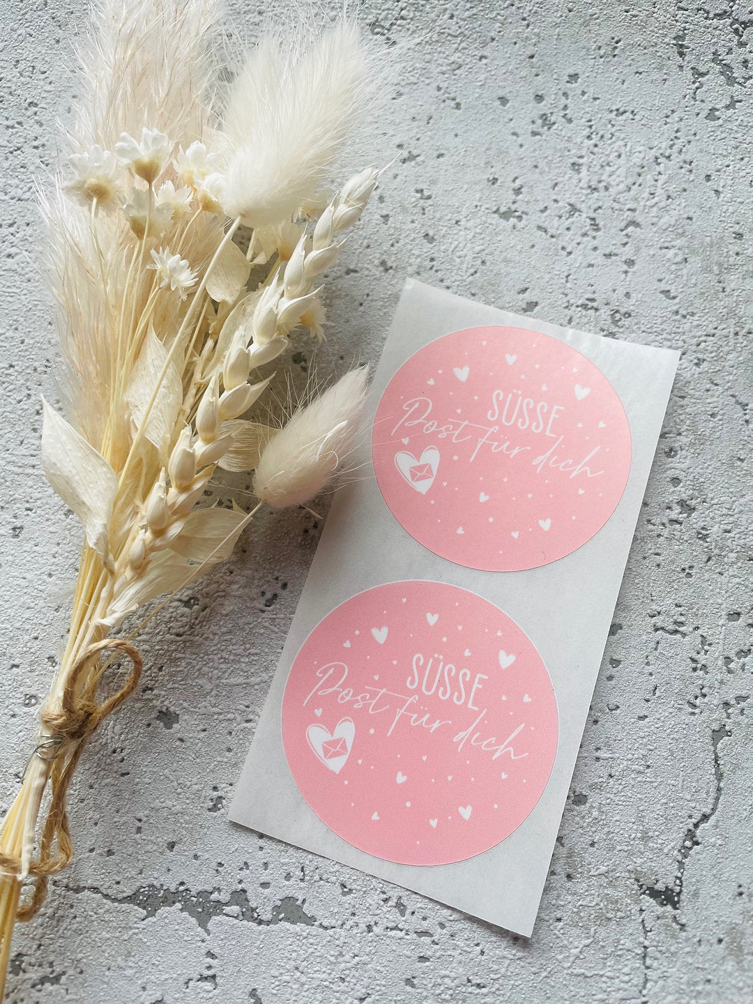Sticker Post rosa 10 Stk
