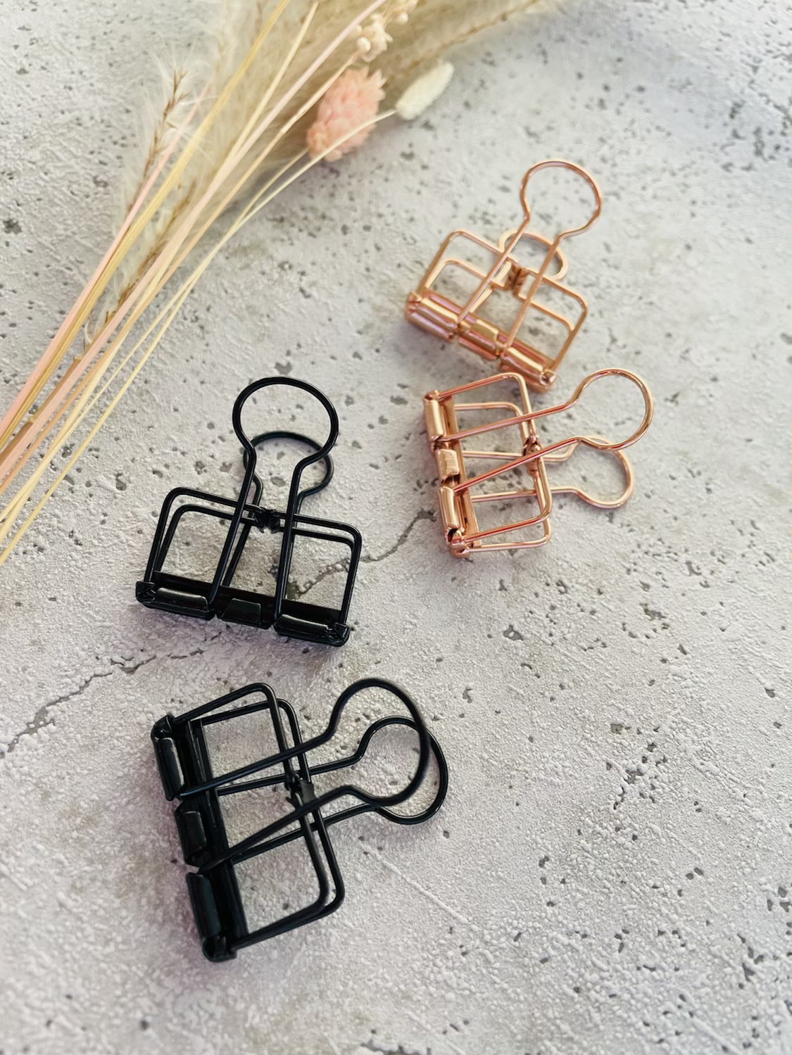 Clips  Schwarz 5 Stk.