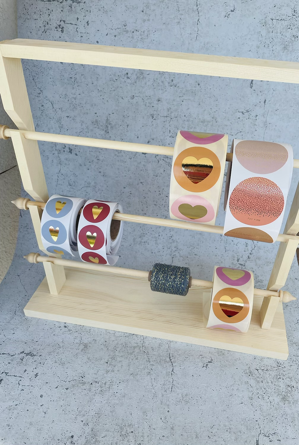 Rollenhalter Aufkleber und Bänder