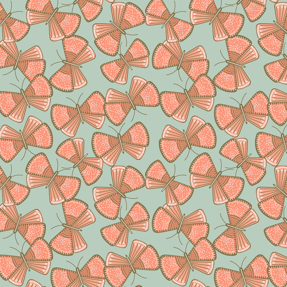 Blockbodenbeutel Schmetterlinge