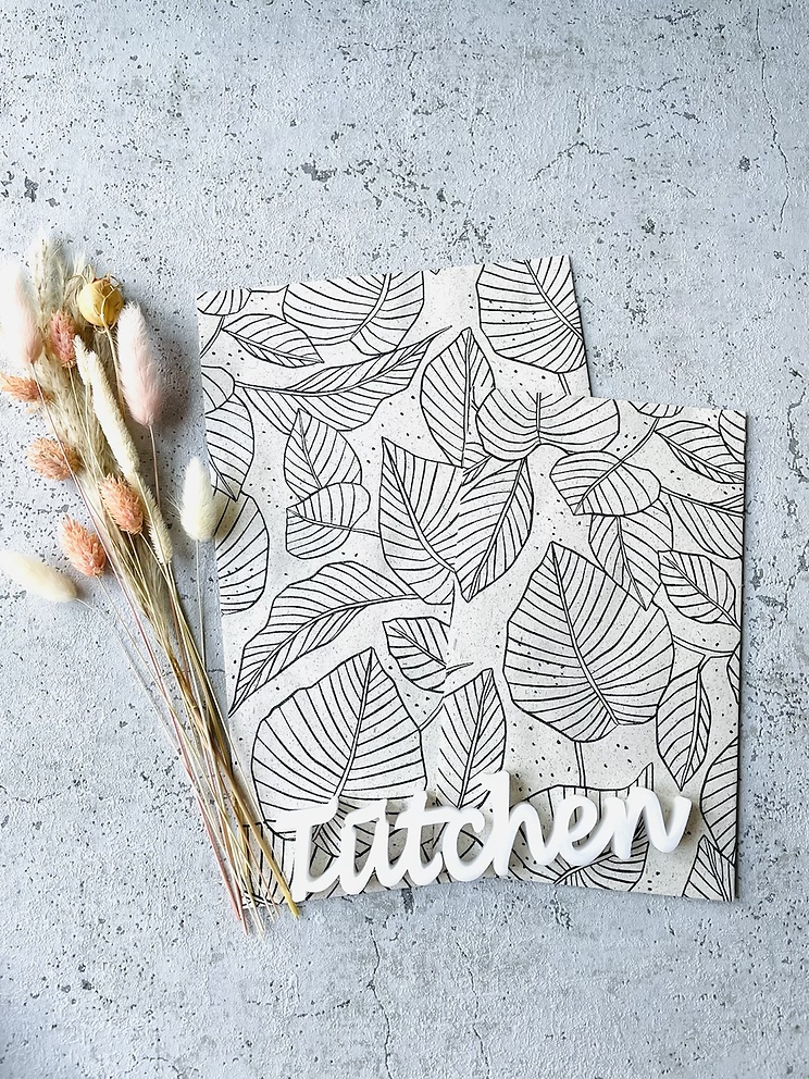 Papier Taschen Kraftpapier Blätter 10 Stk