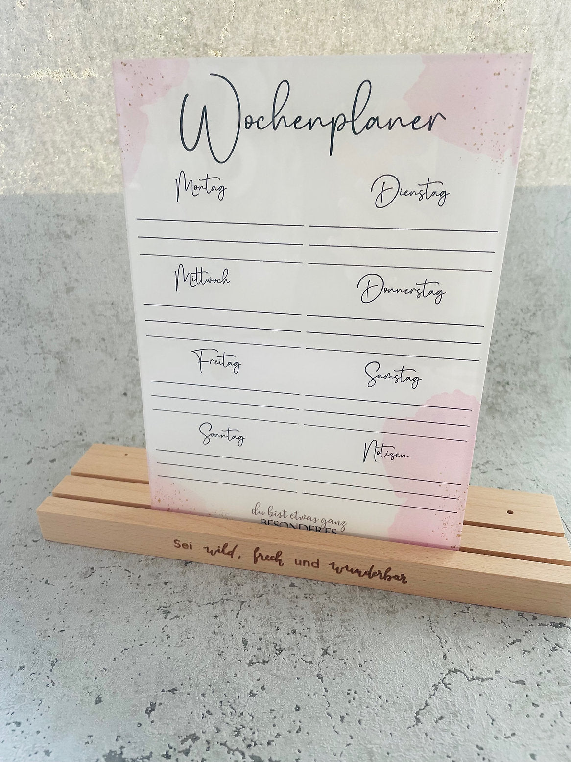 Cuty board WOCHENPLANER