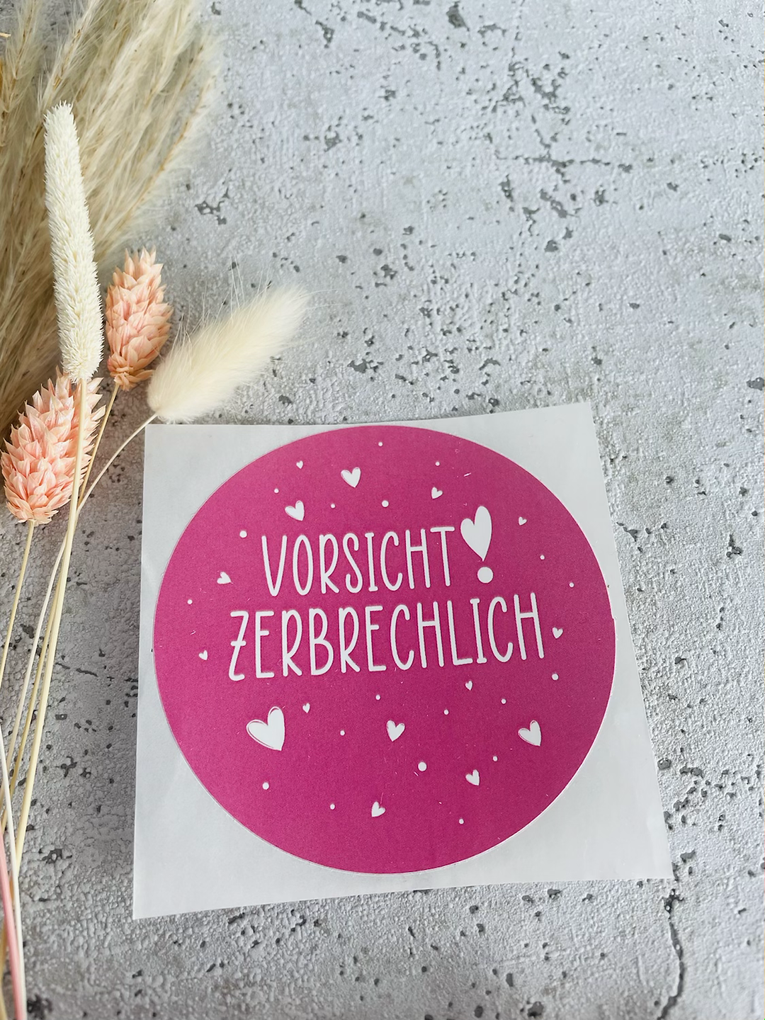 Sticker •Vorsicht zerbrechlich• 10 Stk.