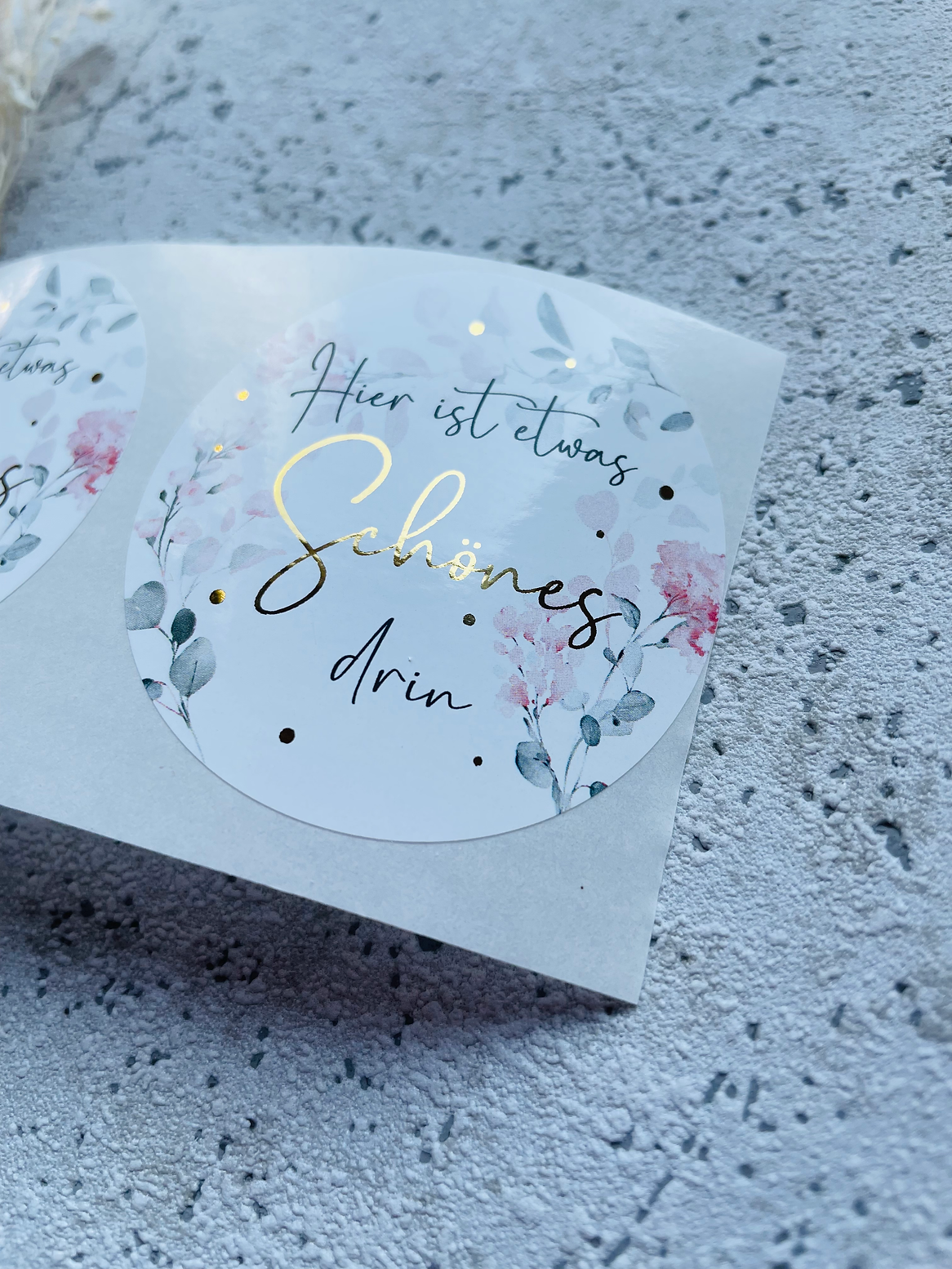 Sticker • schönes • Aquarell Flowers • 10 Stk. Eigenproduktion