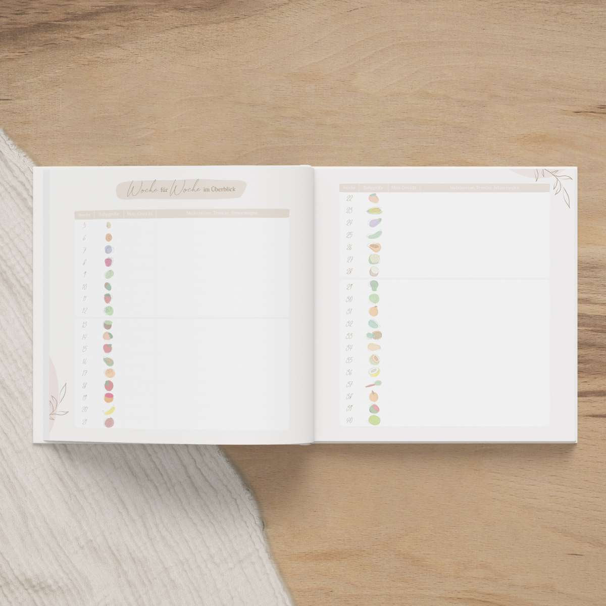 Erinnerungsbuch Schwangerschaft