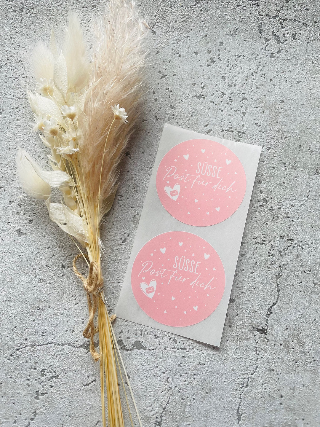 Sticker Post rosa 10 Stk