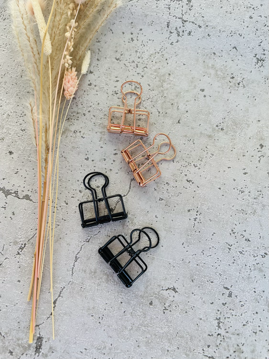 Clips  Schwarz 5 Stk.