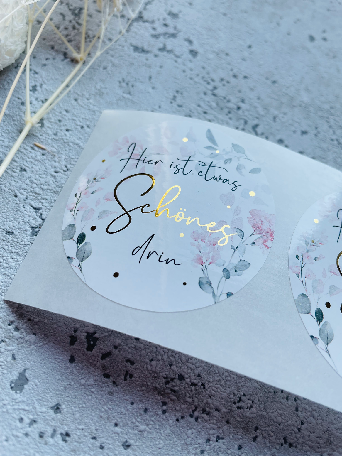 Sticker • schönes • Aquarell Flowers • 10 Stk. Eigenproduktion