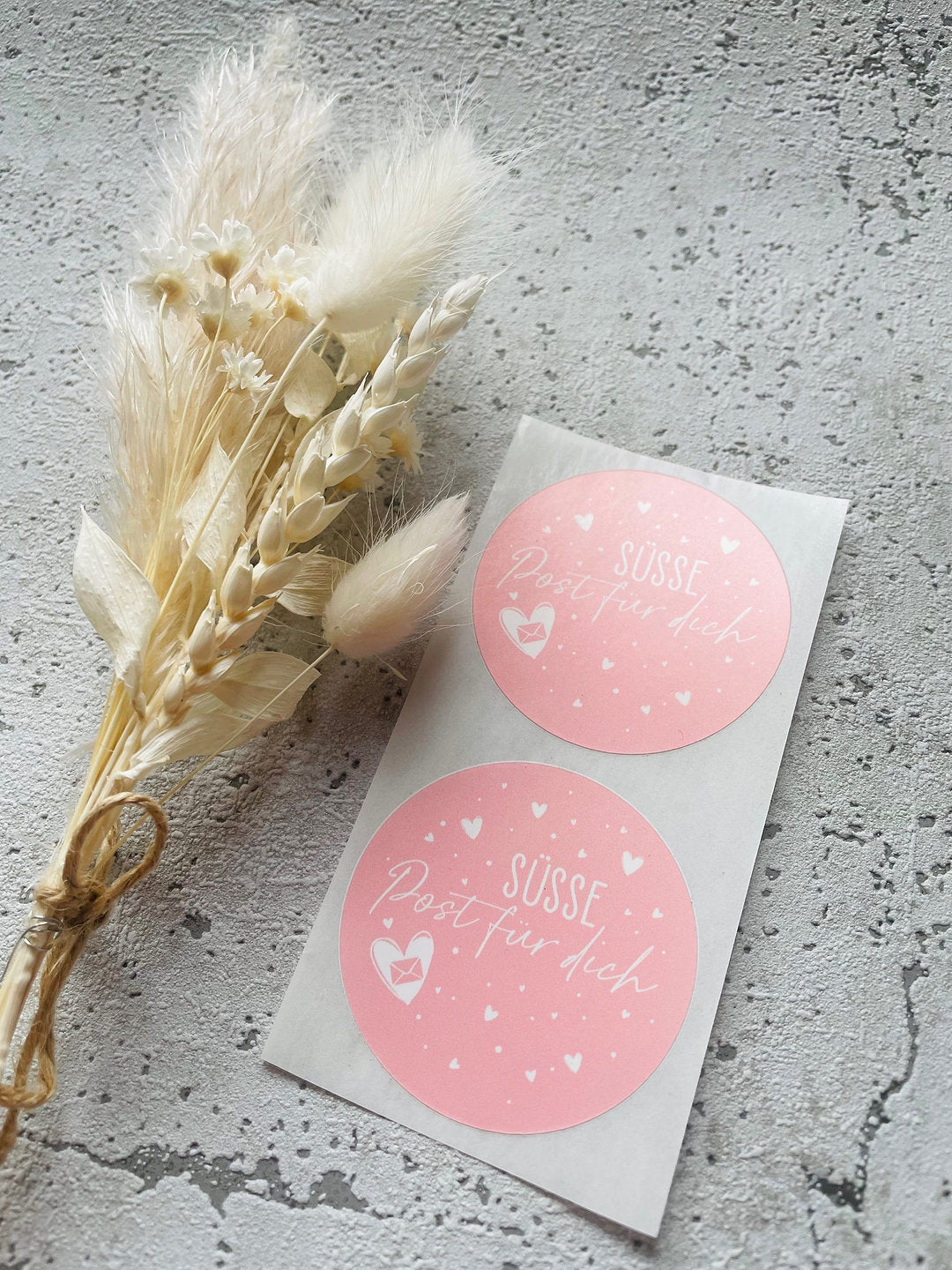 Sticker Post rosa 10 Stk