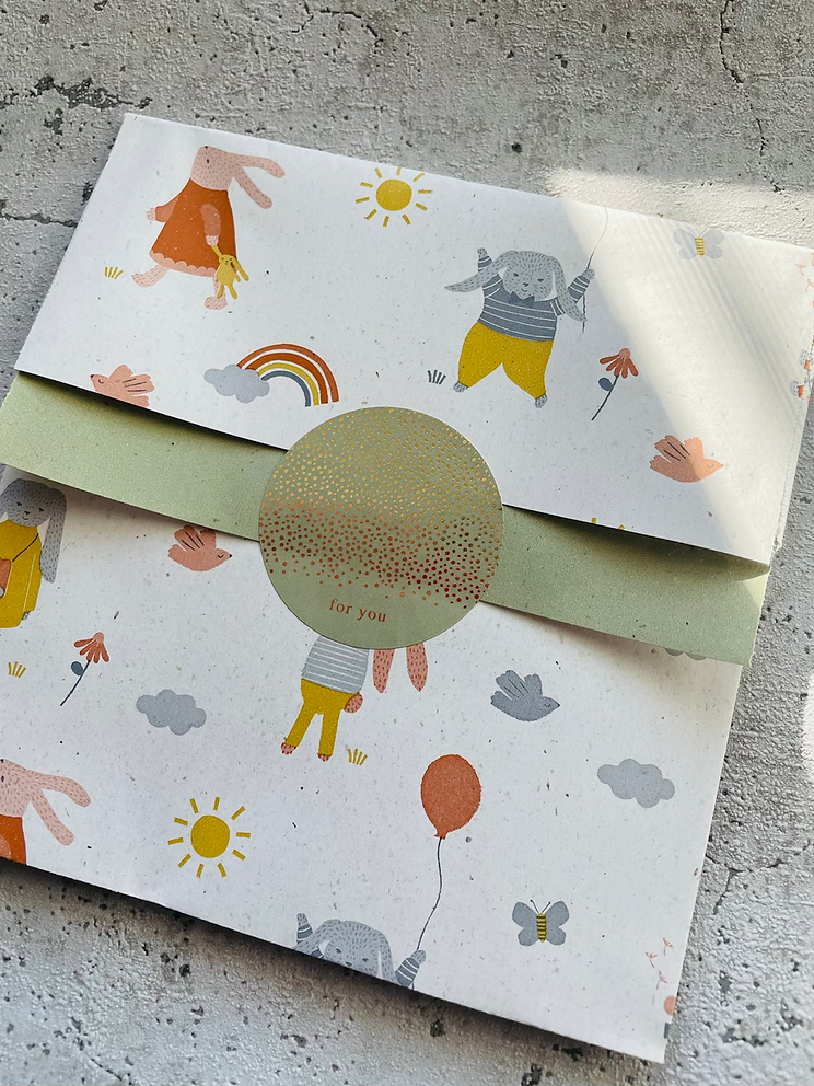 Papier Taschen  • Hasen  •