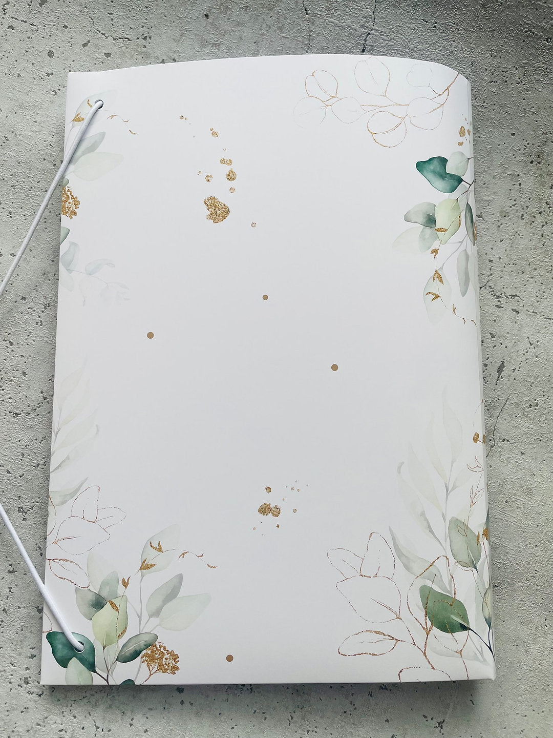 Mappe A4 im Eukalyptus Design