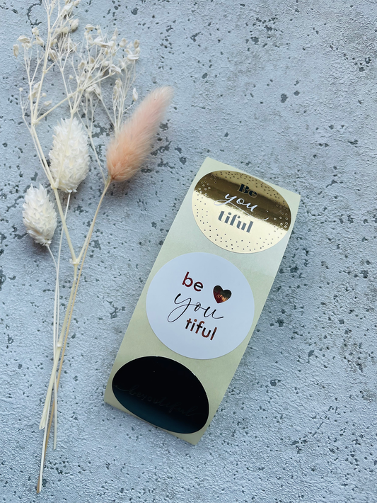 Sticker •beyoutiful•  10 Stk.