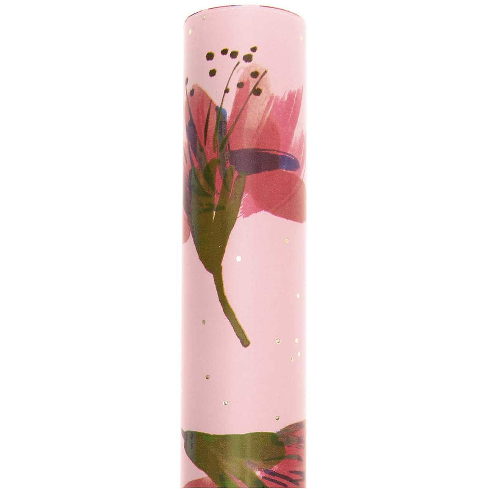 Geschenkpapier Blumen rosa