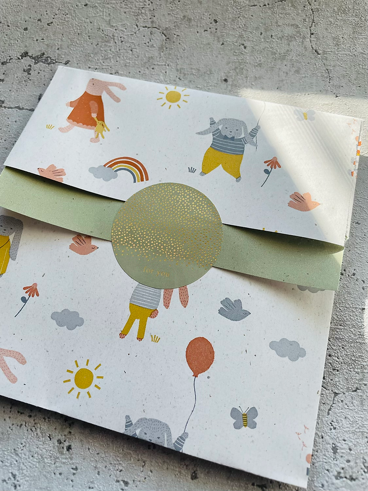 Papier Taschen  • Hasen  •