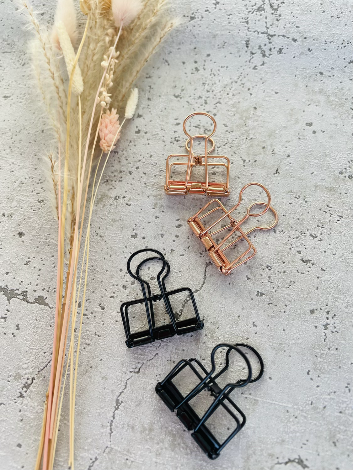 Clips  Schwarz 5 Stk.