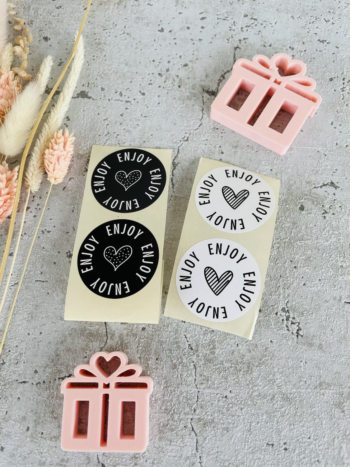 Enjoyyy Sticker Sticker •ENJOY• 10 Stk. – suessverpackt