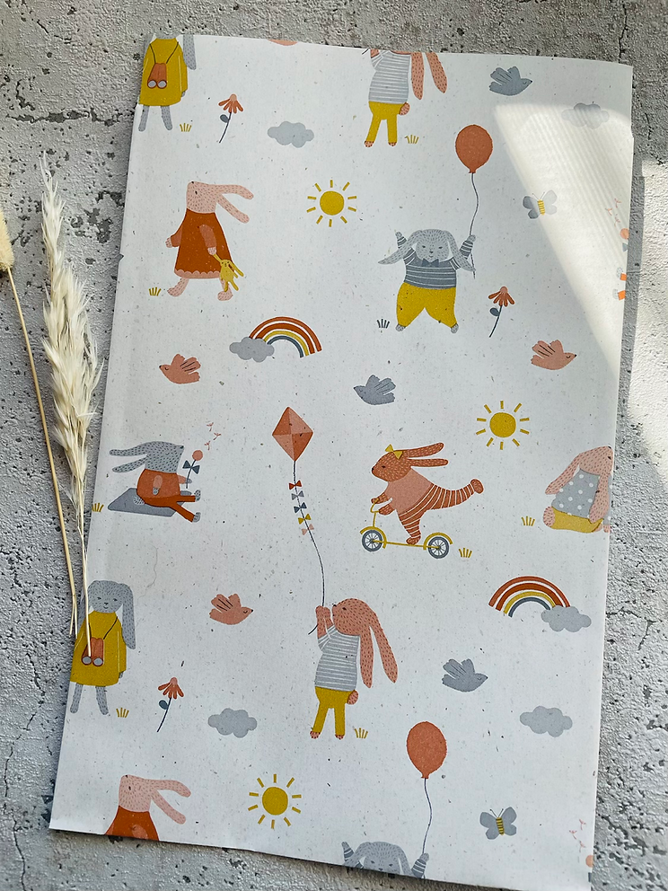 Papier Taschen  • Hasen  •