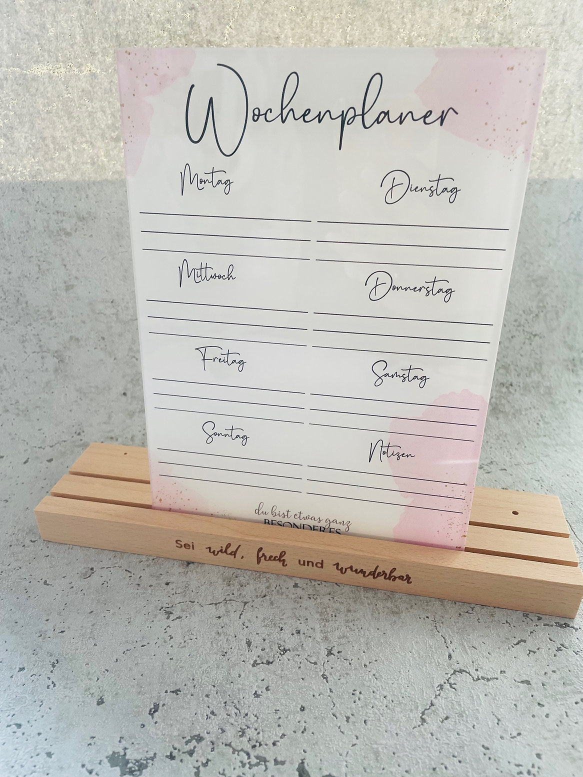 Cuty board WOCHENPLANER