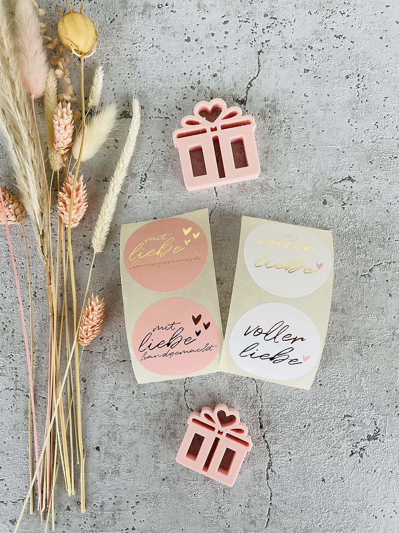 Sticker voller Liebe 10 Stk