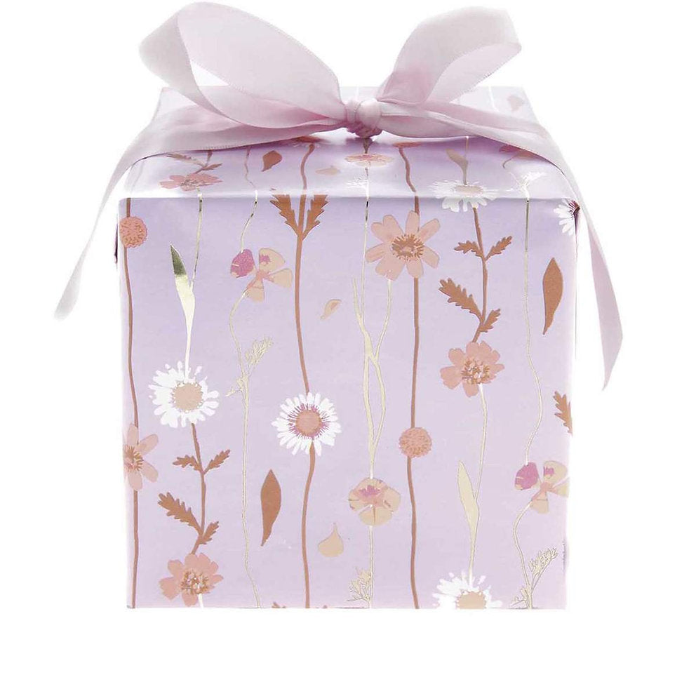 Geschenkpapier Blumenranke Flieder