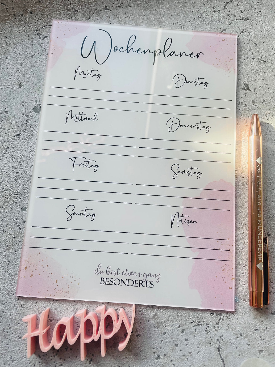 Cuty board WOCHENPLANER