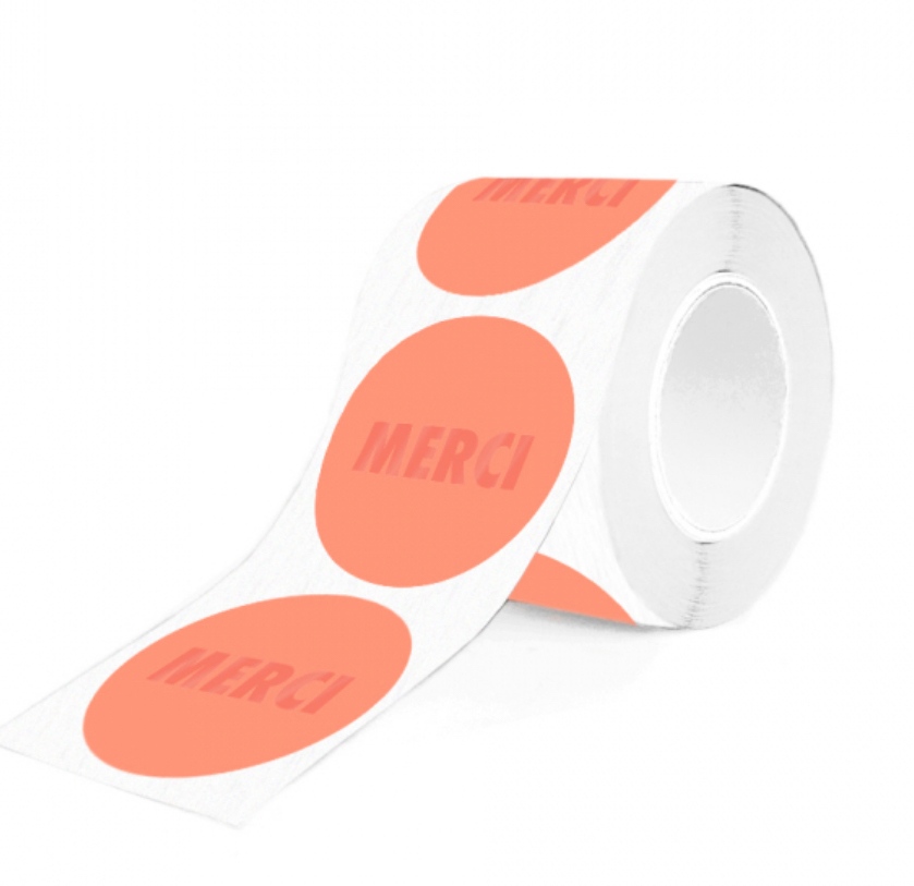 Sticker • merci • uv spot 10 Stk
