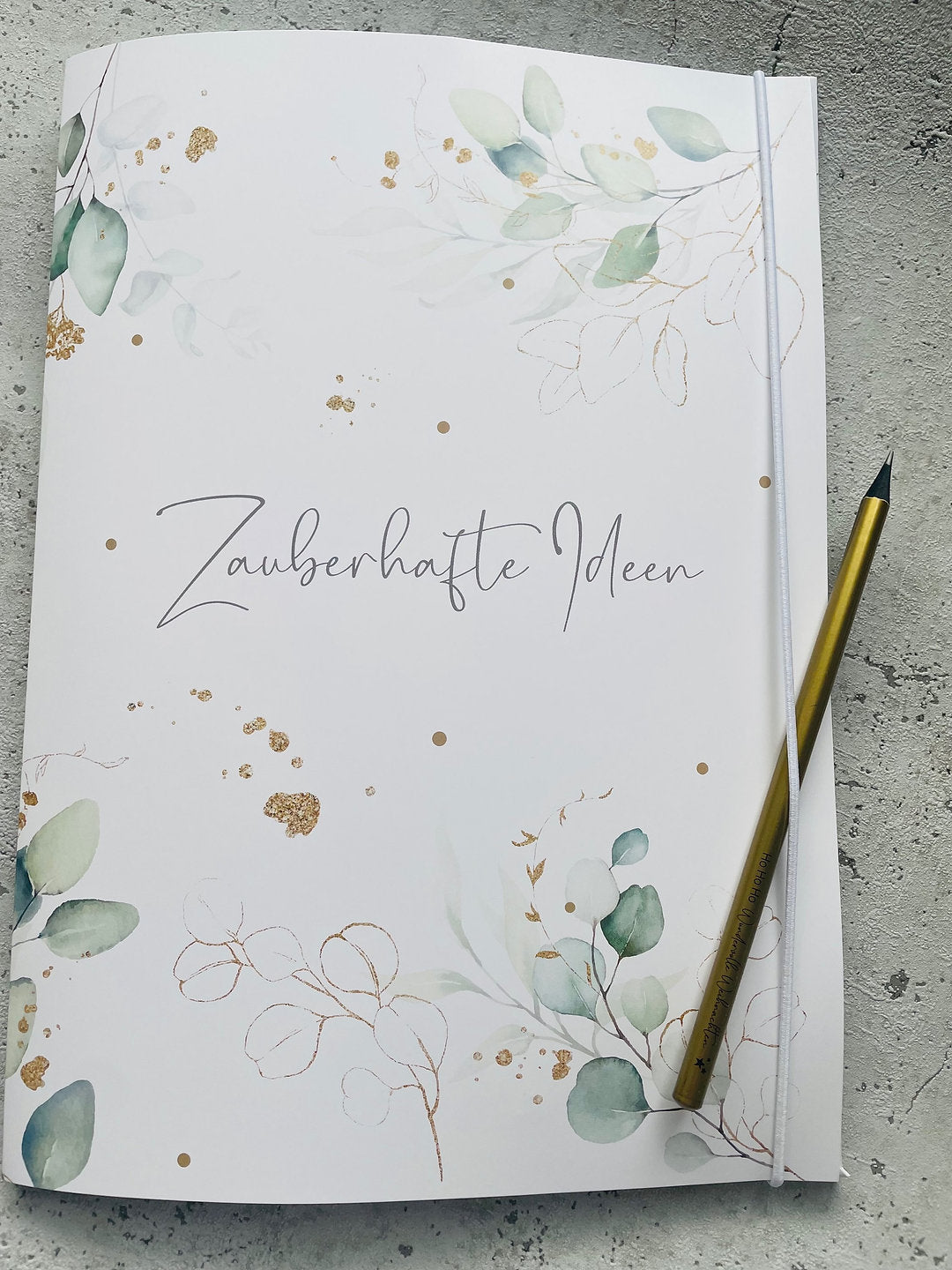 Mappe A4 im Eukalyptus Design