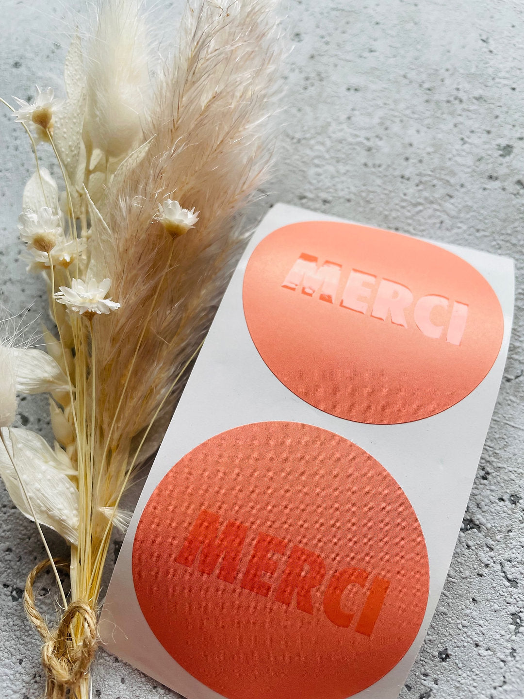 Sticker • merci • uv spot 10 Stk