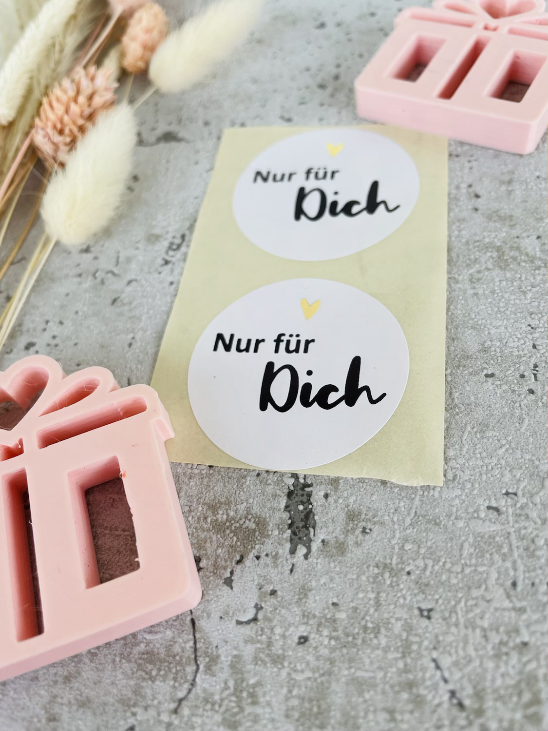 Sticker •nur für Dich• 10 Stück