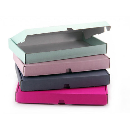 JORISELECTION Versandkartons 25 Stück – 16 X 12 X 11 Cm, Einfache Welle, Braun, Für Umzug & Versand