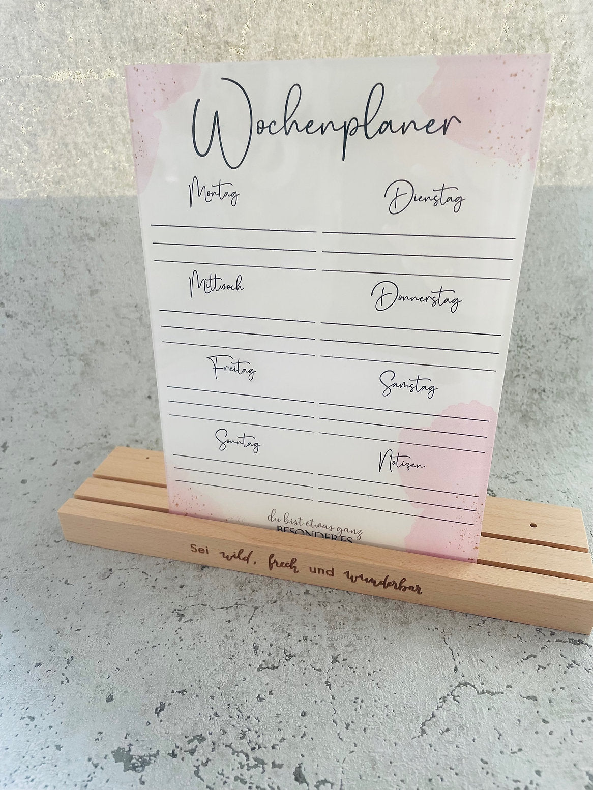 Cuty board WOCHENPLANER