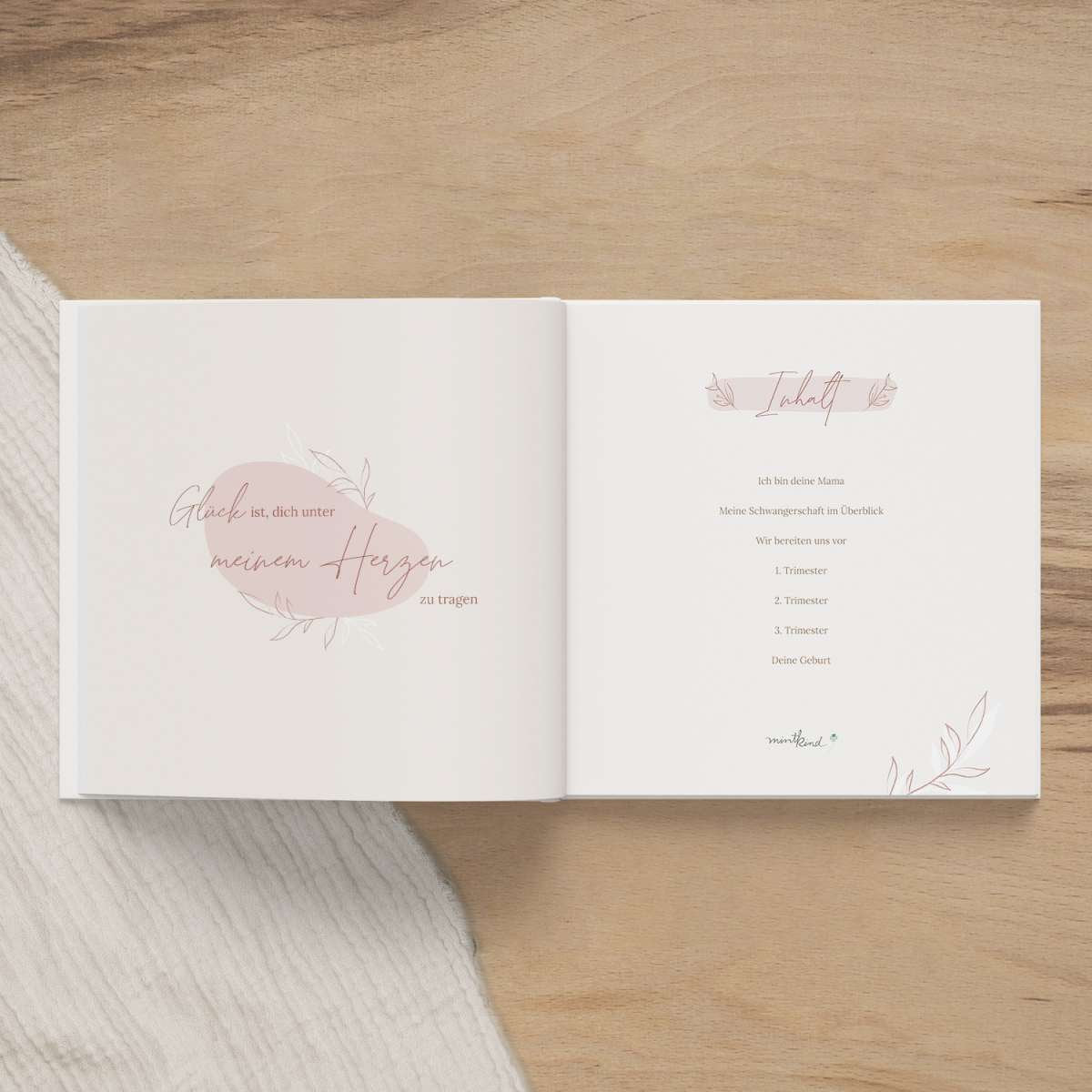 Erinnerungsbuch Schwangerschaft
