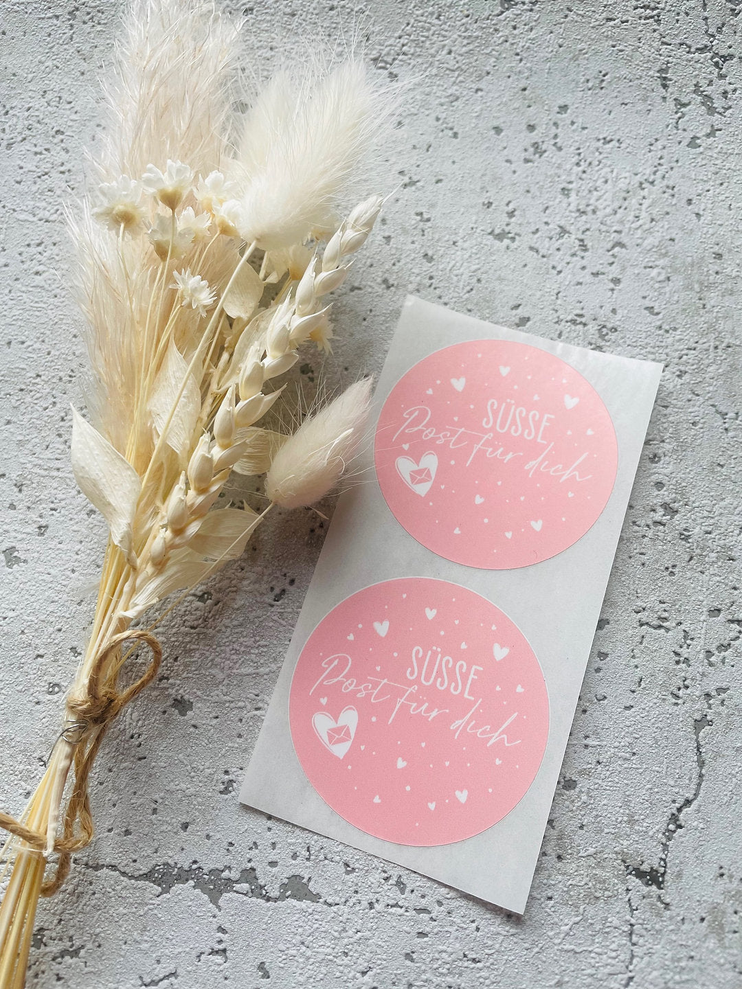 Sticker Post rosa 10 Stk