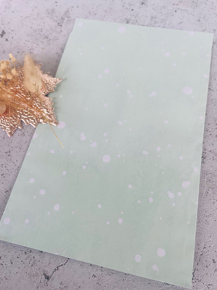 Papier Taschen  •snow • 10 Stk