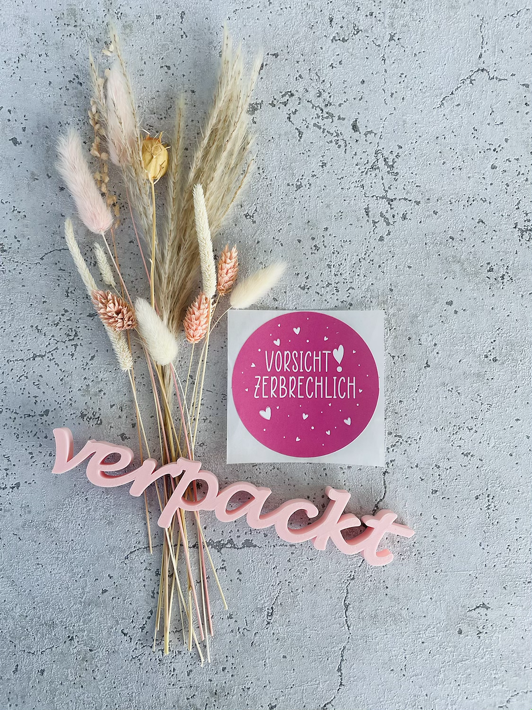 Sticker •Vorsicht zerbrechlich• 10 Stk.